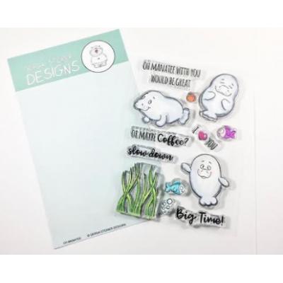 Gerda Steiner Clear Stamps - Oh Manatee